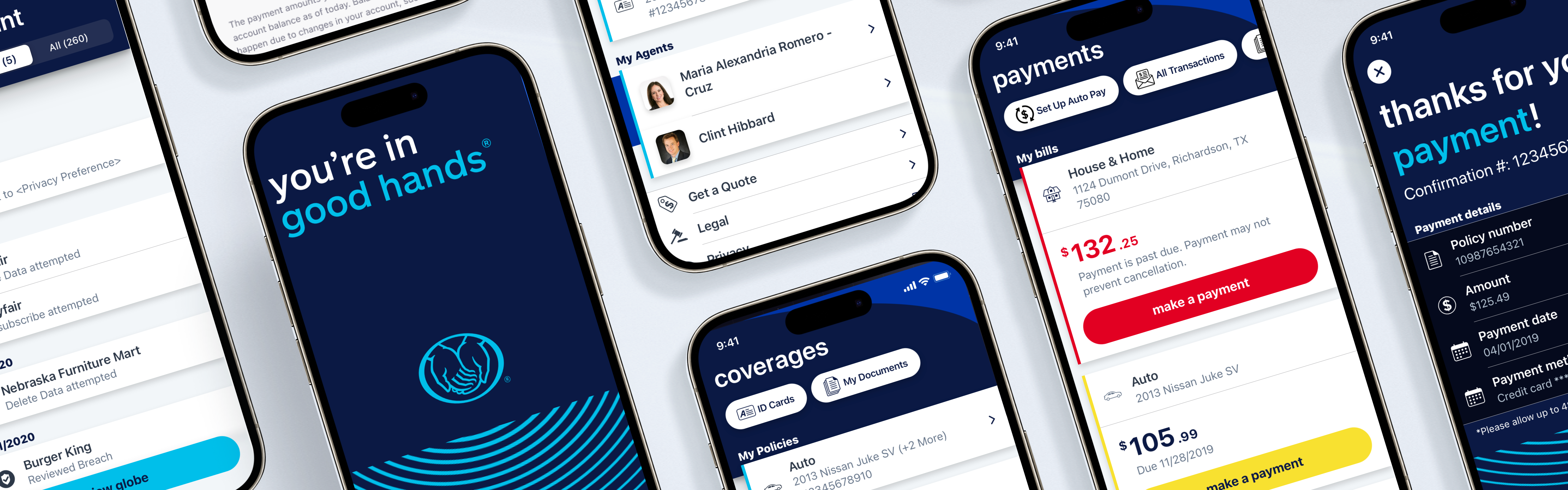 Allstate Mobile redesign